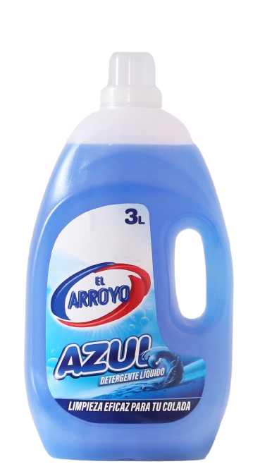 El Arroyo Detergente Ropa Color Azul 3L